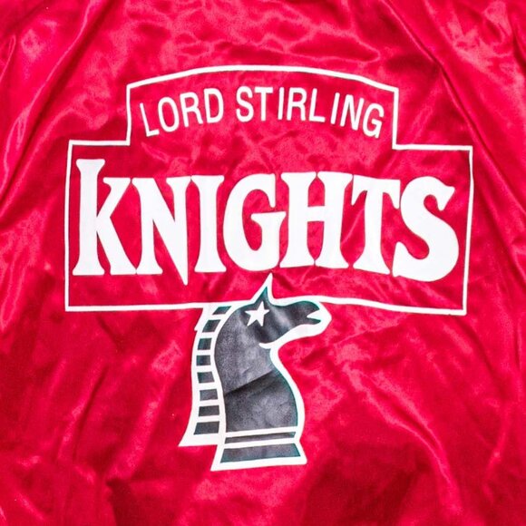 Lord Sterling Knights Satin Jacket Hartwell Large VTG 80s 90s Streetwear - Picture 7 of 8